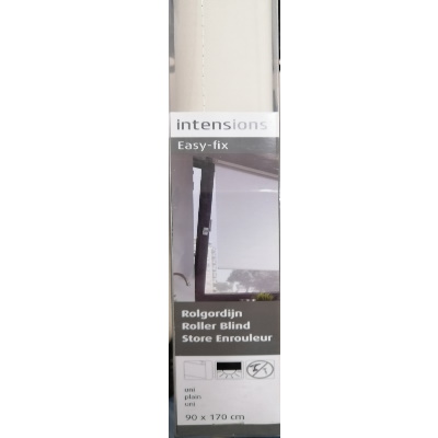 Intensions Rolgordijn verduisterend 90x170 cm Plain Cream (Room wit) | OUTLET Dronten